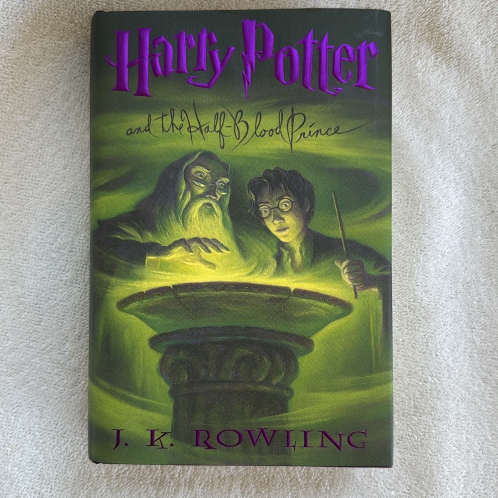 Harry Potter and the Half Blood Prince First Ed 2005 JK Rowling Hard Cover Book